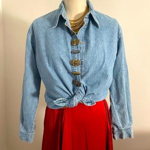 STREETS AHEAD Western Denim Shirt